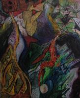 Abstract 2 - Acrylic Paint Paintings - By Josh Sawyer, Abstract Painting Artist