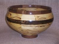 Large Fruit Bowl - Wood Woodwork - By Greg Sayers, Lathe Turned Woodwork Artist