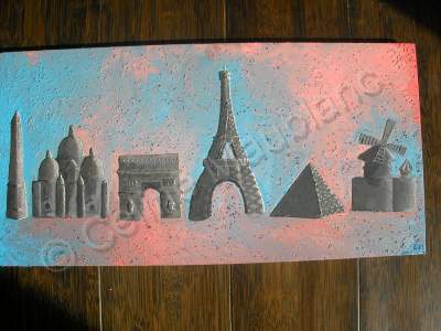 Paris - Monuments De Paris - Acrylic