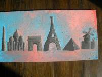 Paris - Monuments De Paris - Acrylic