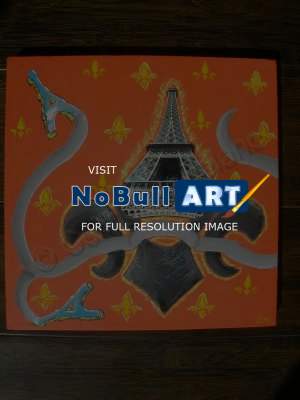 Tour Eiffel - Fleur De Lys - Acrylic