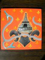 Tour Eiffel - Fleur De Lys - Acrylic