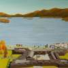 Fort William Henry - New York - Oil On Canvas Paintings - By Qiufen Wei Marmo, Realism Painting Artist