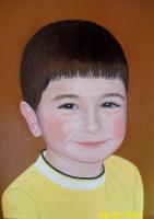 Matthew Jan07 - Oil On Canvas Paintings - By Qiufen Wei Marmo, Realism Painting Artist