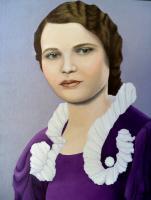 Portrait - Theresa - Oil On Canvas