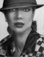 Class In A Hat - Pencil Drawings - By Becky Parker, Realism Drawing Artist