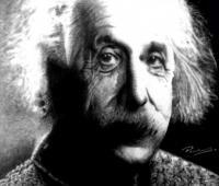 Einstein - Graphite Pencil Drawings - By Prashanth B, Realism Drawing Artist