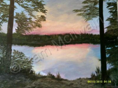 Landscape - Tranquility - Acrylic