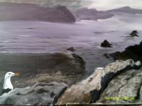 Vigllant Mom - Acrylic Paintings - By Sam Mcilwain, Realism Painting Artist