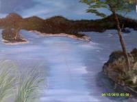 View Point - Acrylic Paintings - By Sam Mcilwain, Realism Painting Artist