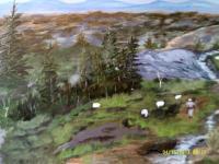 Landscape - The Sheppard - Acrylic