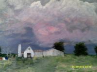 Its Brewing - Acrylic Paintings - By Sam Mcilwain, Realism Painting Artist