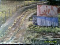 On The Way Home - Acrylic Paintings - By Sam Mcilwain, Realism Painting Artist
