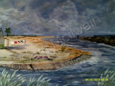 Seascape - Ocean Inlet - Acrylic