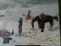 Cold Camp - Acrylic Paintings - By Sam Mcilwain, Realism Painting Artist