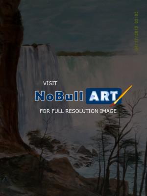 Landscape - Niagra - Acrylic