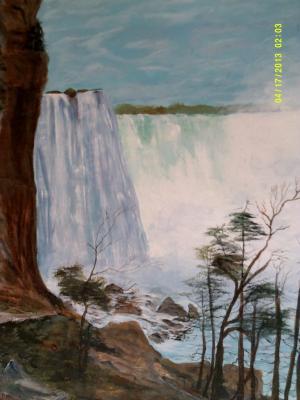 Landscape - Niagra - Acrylic