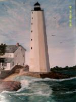 Lighthouses - Thames River Light - Acrylic