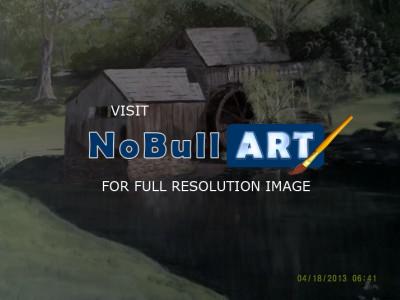 Landscape - Old Mill - Acrylic