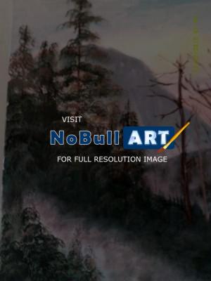 Landscape - Mountain Mist - Acrylic