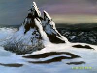 A Cold View - Acrylic Paintings - By Sam Mcilwain, Realism Painting Artist