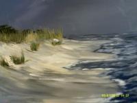 Seascape - Sandy Hook - Acrylic