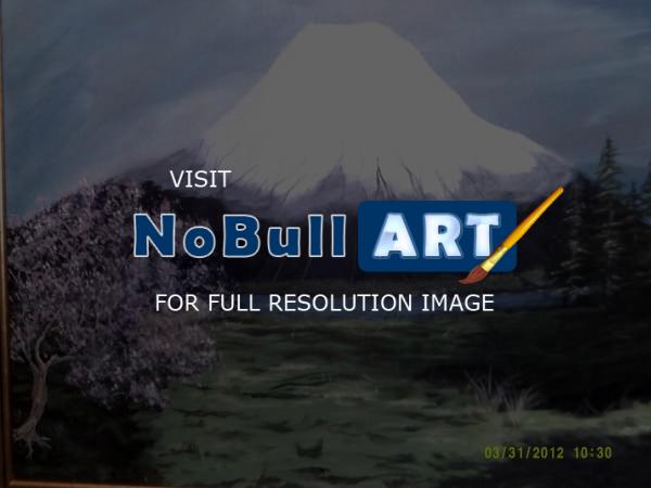 Landscape - Mount Fuji - Acrylic