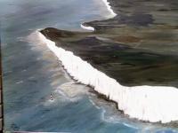 Landscape - White Cliffs Of Dover - Acrylic