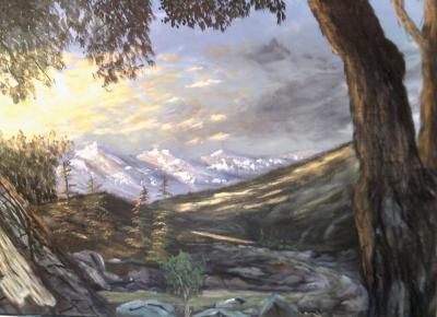 Landscape - Afternoon Delight - Acrylic