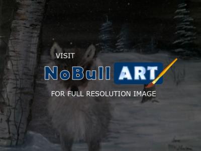 Animal Art - On The Prowel - Acrylic