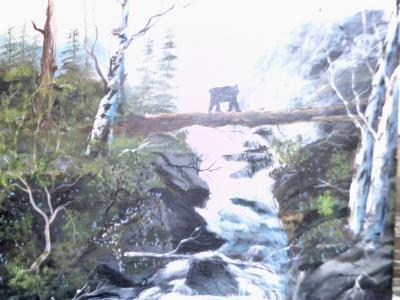 Landscape - Bear Country - Acrylic