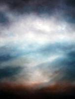 Big Blue Sky - Mixed Media Paintings - By Gary Harper, Abstract Painting Artist