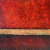 Red Dawn - Mixed Media Paintings - By Gary Harper, Abstract Painting Artist