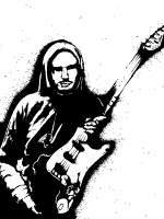 Billy Corgan - Pen And Paper Drawings - By Sarah Spurlock, Sketch Drawing Artist