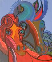 To All Color - Mania Of The Horses - Acrylics