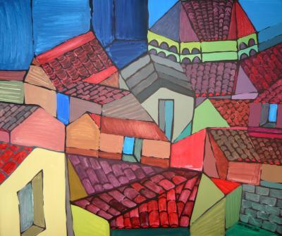 To Paint Forever - Santa Clara Of My Dream  San Miguel  119 East - Acrylics