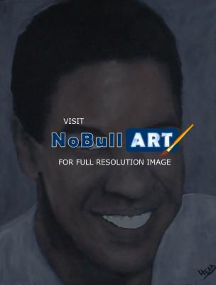 Actor - Denzel Washington - Oil