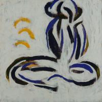 Paintings From 2010 - Blue Buddha One - Acrylic