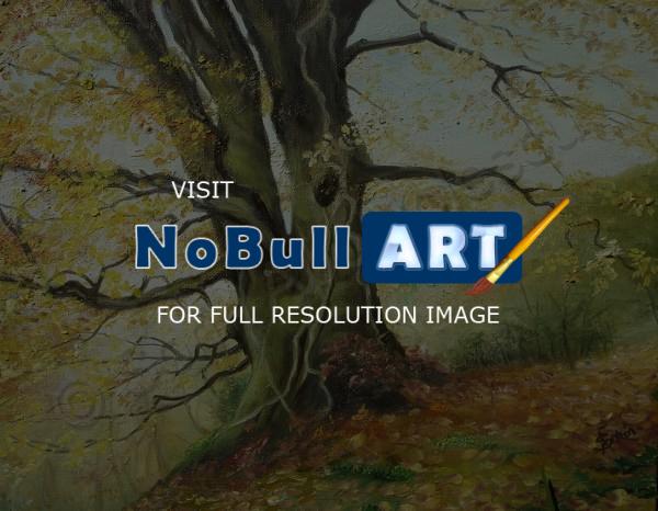 Autumn - The Tree - Oil On Canvas