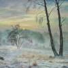 Winter Storm - Oil On Canvas Paintings - By Sorin Apostolescu, Realism Painting Artist