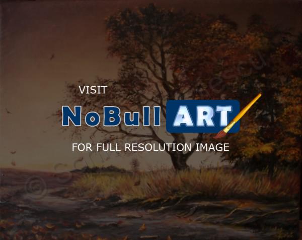Autumn - French Autumn Symphony - Oil On Canvas