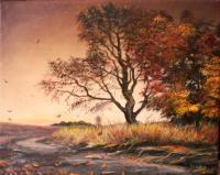 Autumn - French Autumn Symphony - Oil On Canvas
