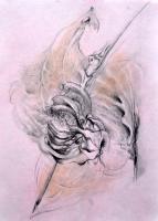 One Eve - Pencil Drawings - By John Biro, Drawing Drawing Artist