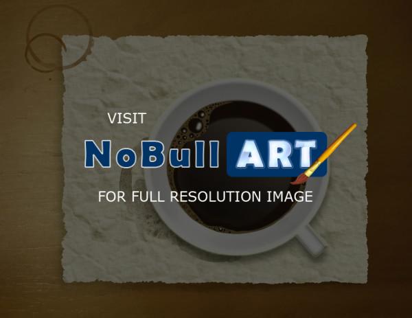 Illustration - Cup Of Coffee - Digital Art