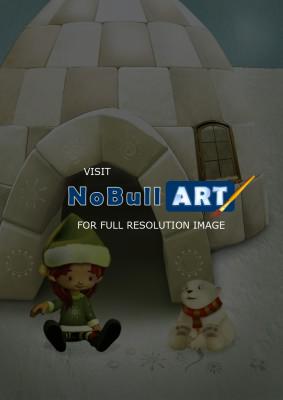 Illustration - A Wish For Christmas - Digital Art