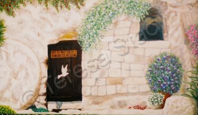 Christian Theme - He Is Risen - Acrylic