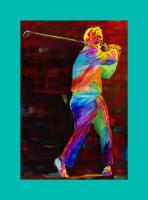 Golfers - Arnie - Watercolor