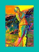 Golfers - Freddie - Watercolor