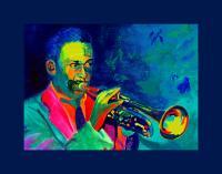 Jazz - Kind Of Blue - Watercolor