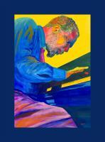 Jazz - Blue Monk - Watercolor